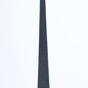 Silk Tie in Gray & Black